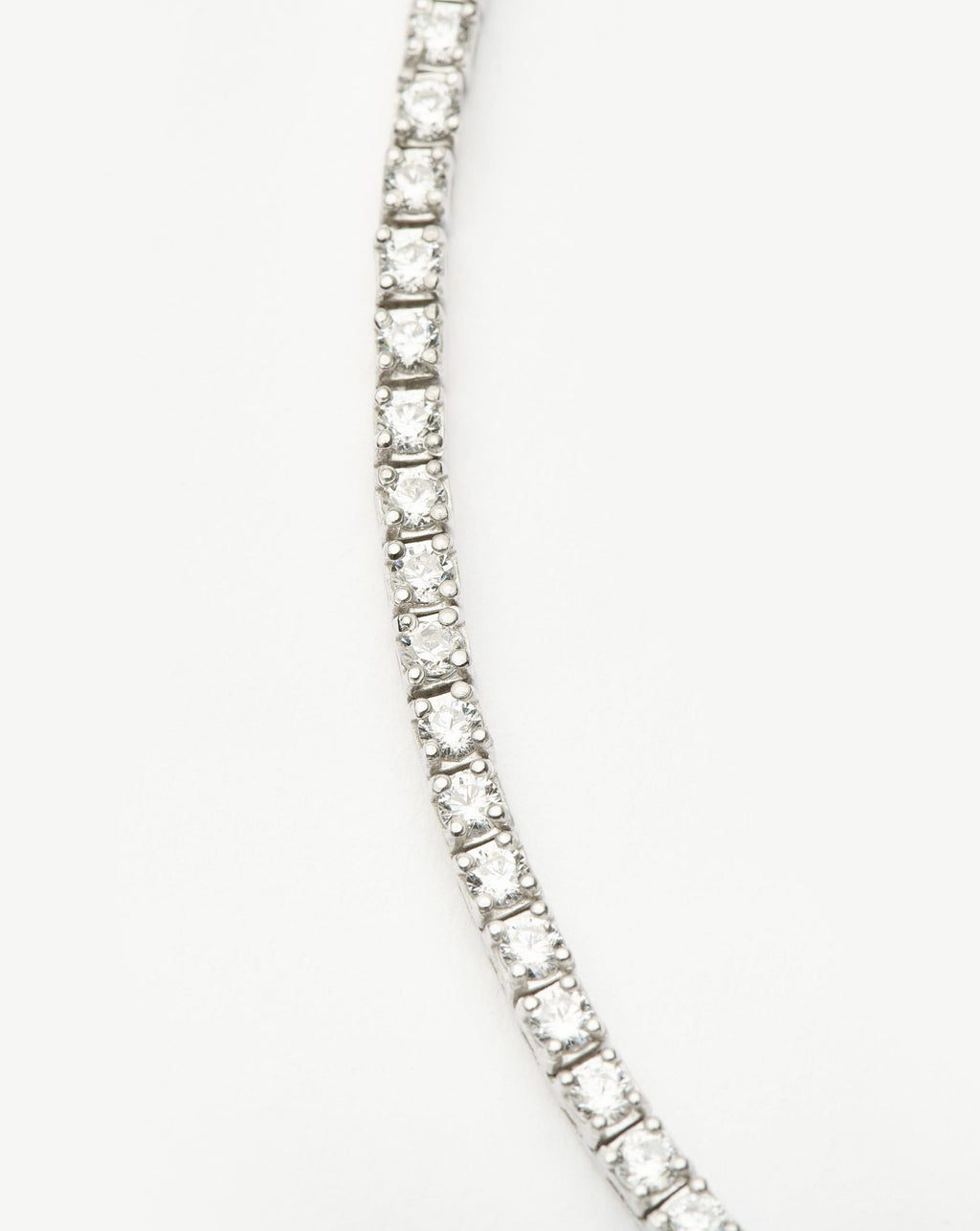 Classic Tennis Necklace Smykke