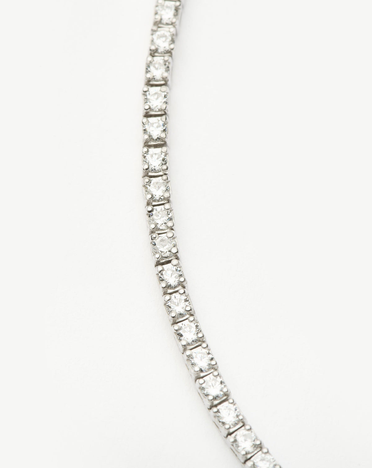 Classic Tennis Necklace Smykke
