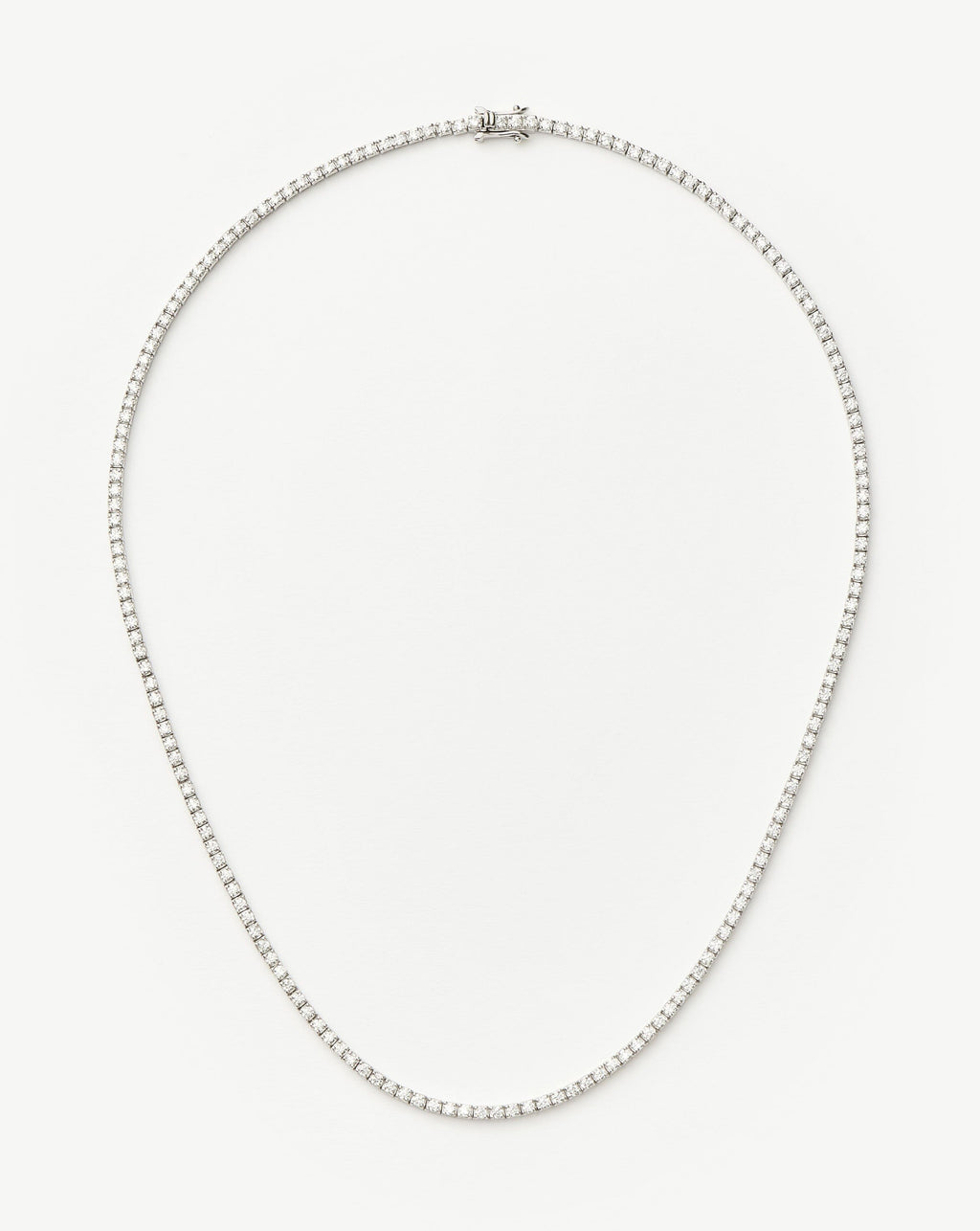 Classic Tennis Necklace Smykke