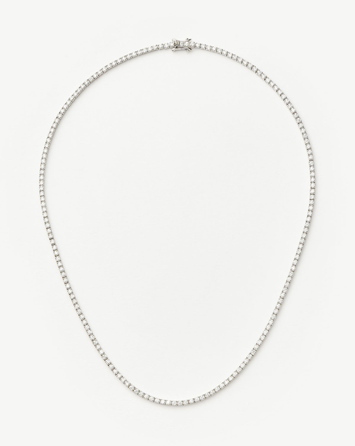 Classic Tennis Necklace Smykke