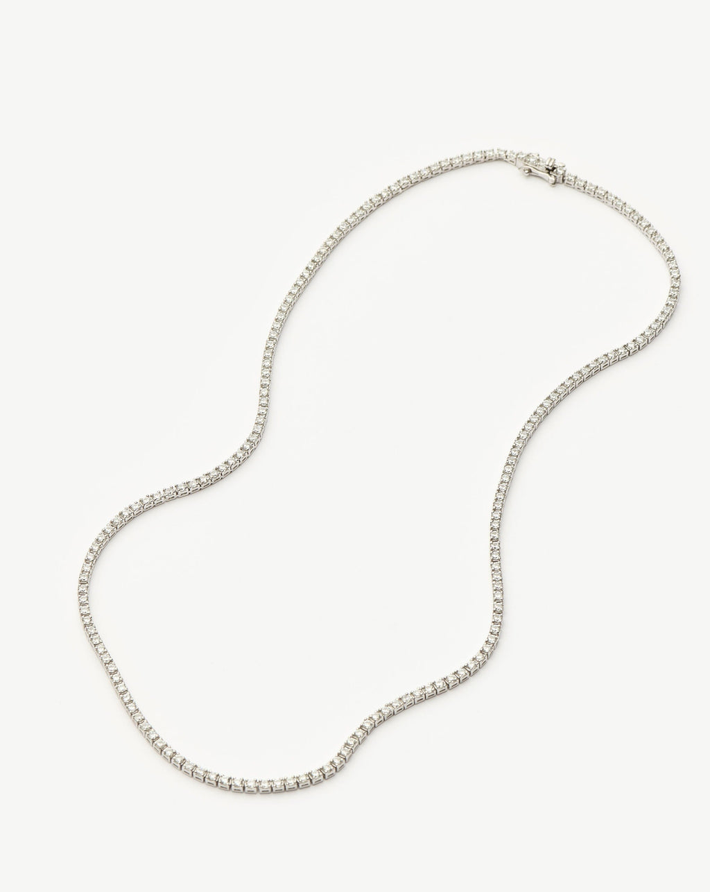 Classic Tennis Necklace Smykke
