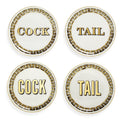Cock/Tail Coasters Interiør/Livsstil