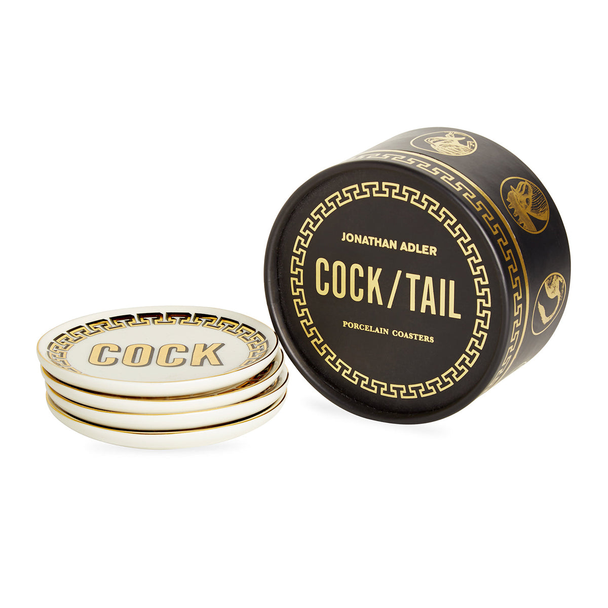Cock/Tail Coasters Interiør/Livsstil