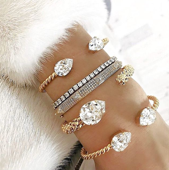 MINI DROP BRACELETGOLD Armbånd