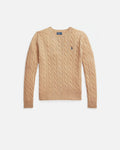 Cable Wool-Cashmere Crewneck Jumper