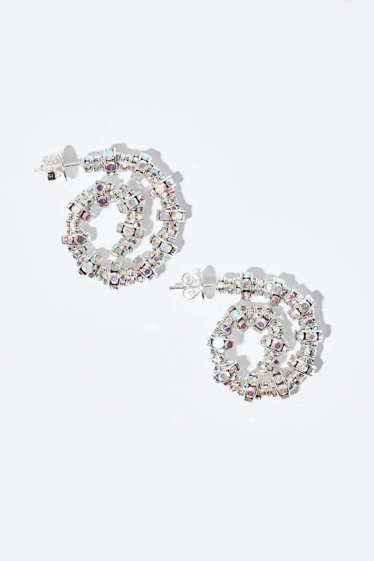 TINY SPIRAL HOOPS