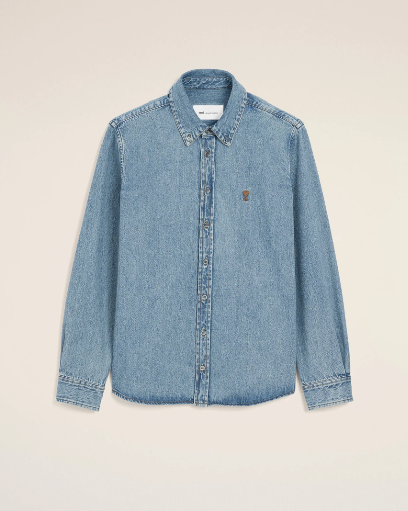 CHEMISE COL BOUTONNE AMI DE COEUR