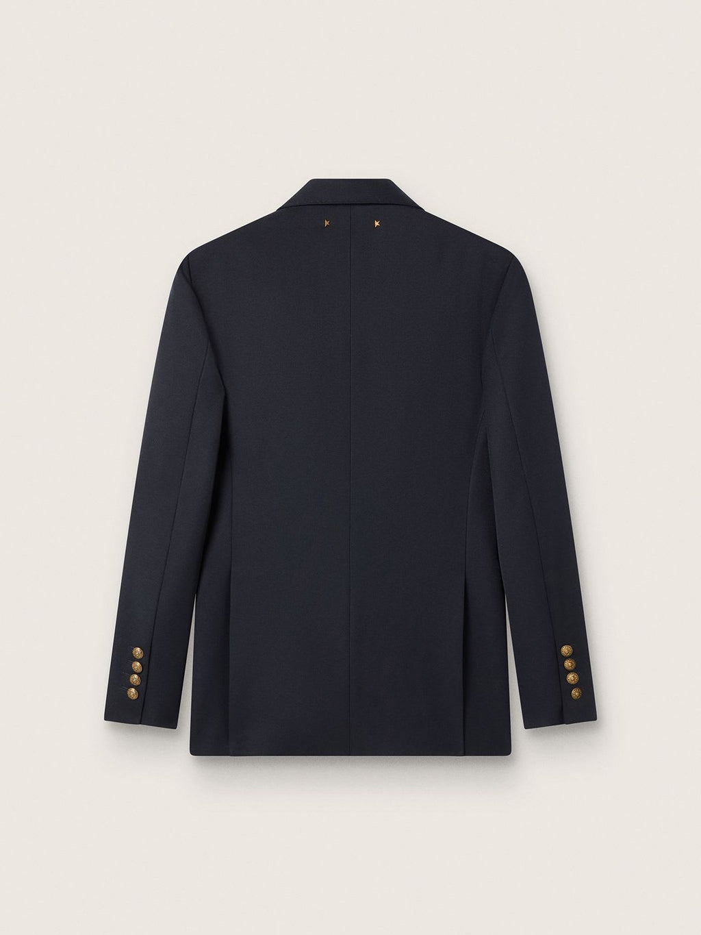 Golden Double Breasted Blazer