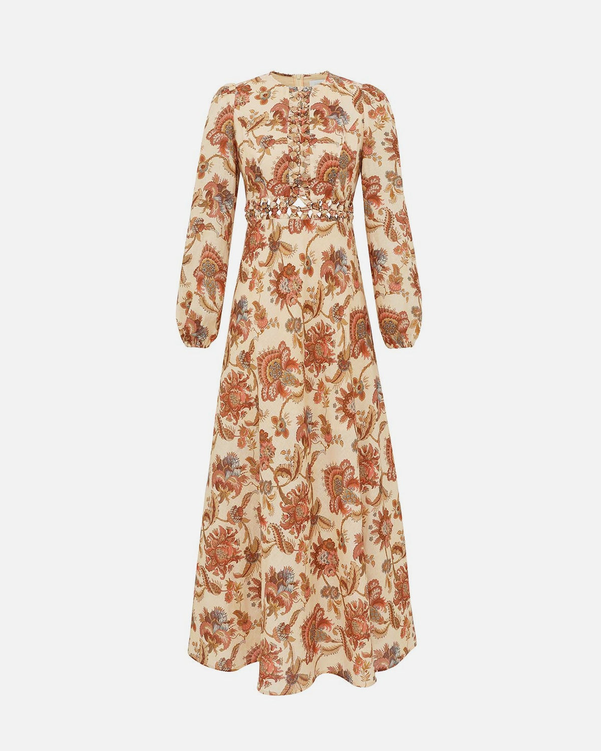 Aster Long Sleeve Midi Dress