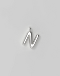 Letter Charm Small - N