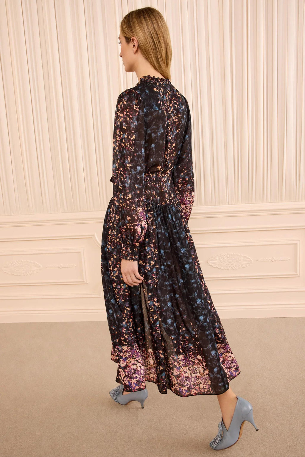 Tessa LS Silk Dress