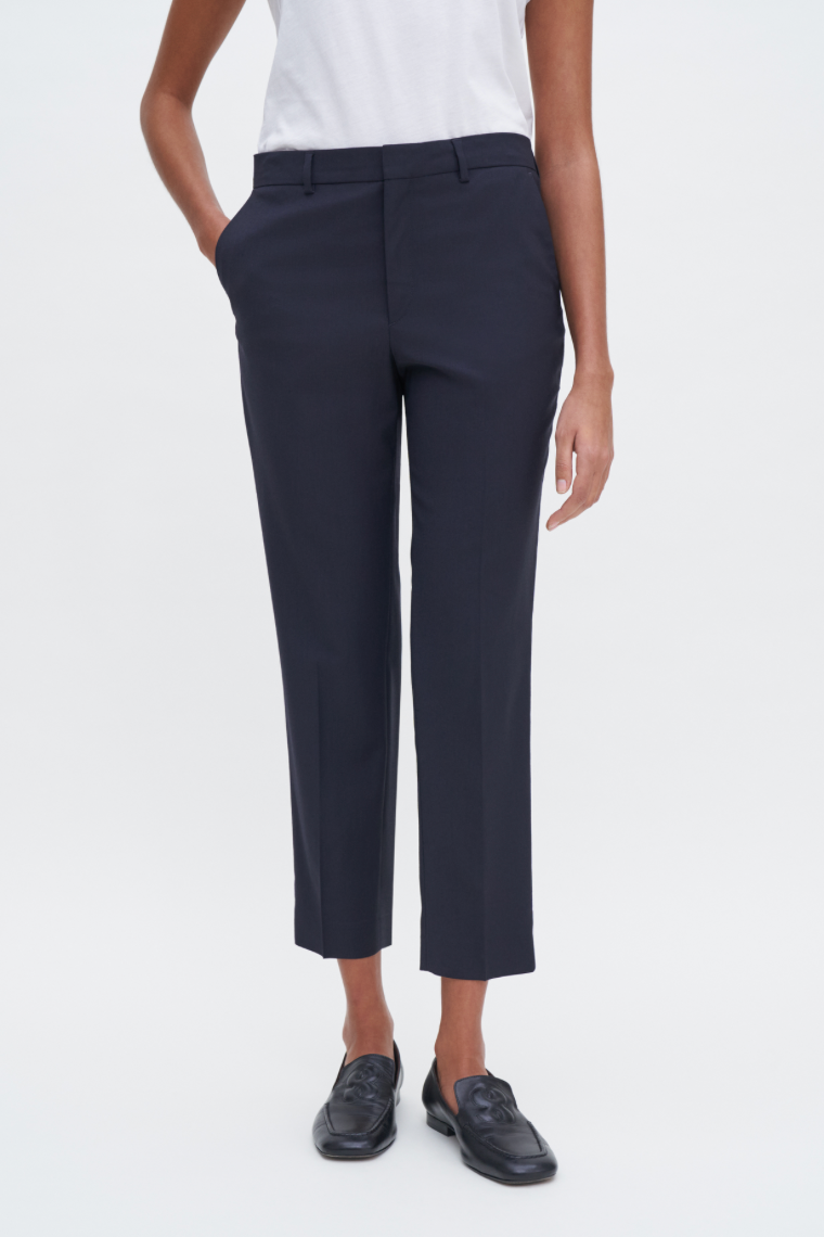 Emma Cropped Cool Wool Trouser