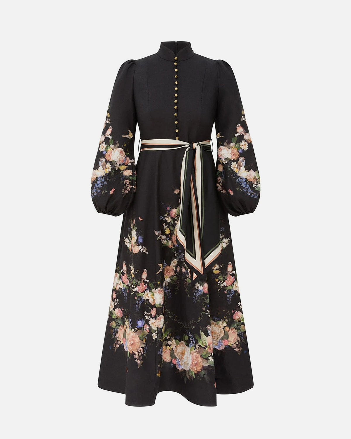 Valiant Button Midi Dress