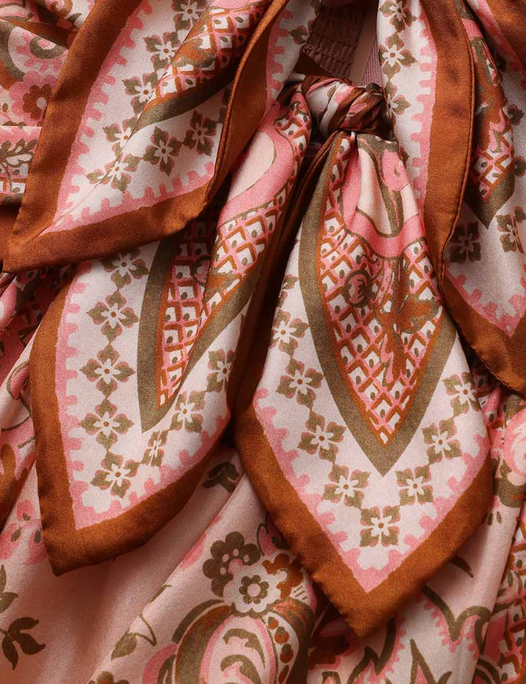 Aster Scarf Midi Dress