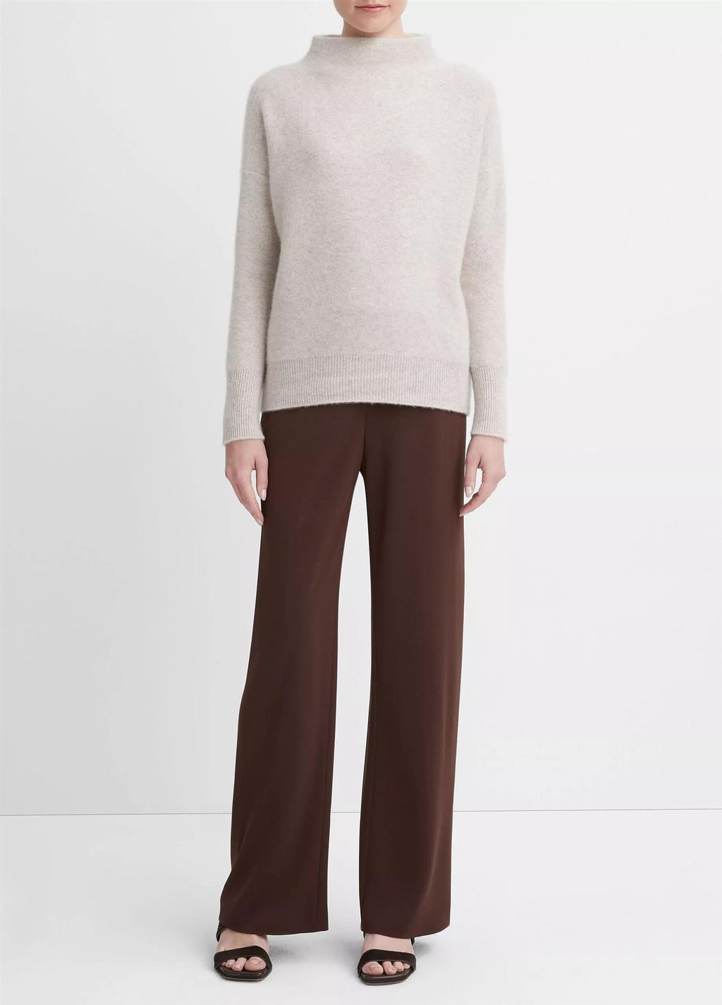 BOILED FUNNEL NK PULLOVER