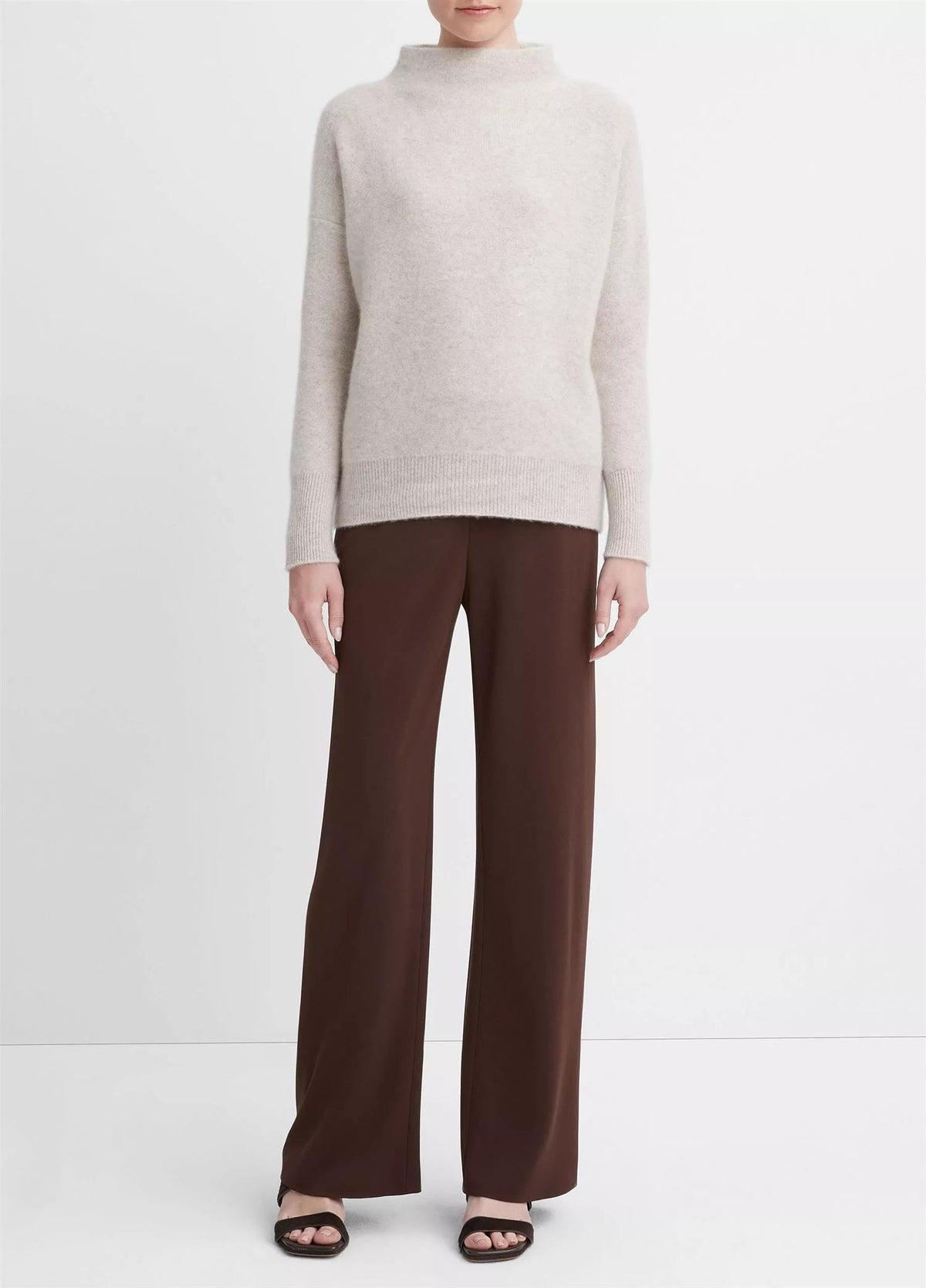 BOILED FUNNEL NK PULLOVER