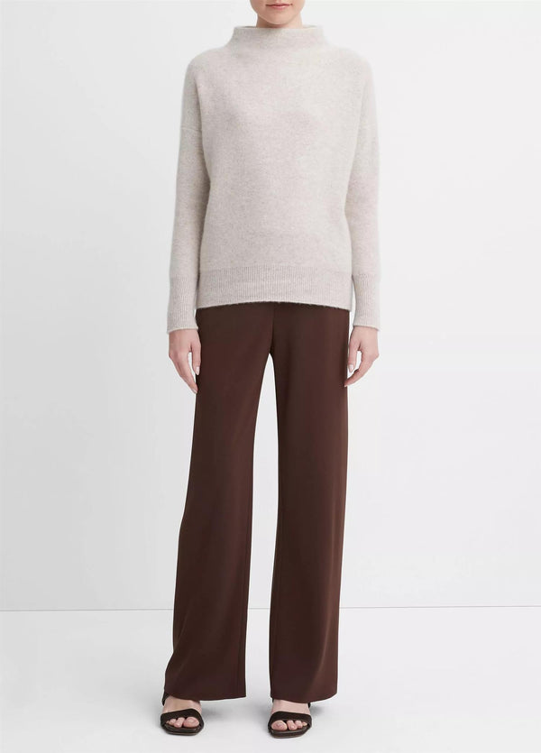 Boiled Funnel Neck Pullover