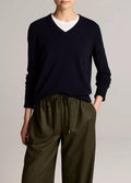Cashmere Casual V-Neck Sweater