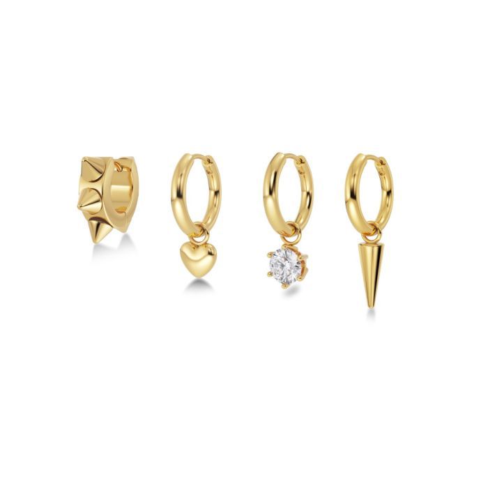 Peak Hoops One Heart Gold