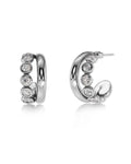 Grace Hoops L Steel Ørepynt