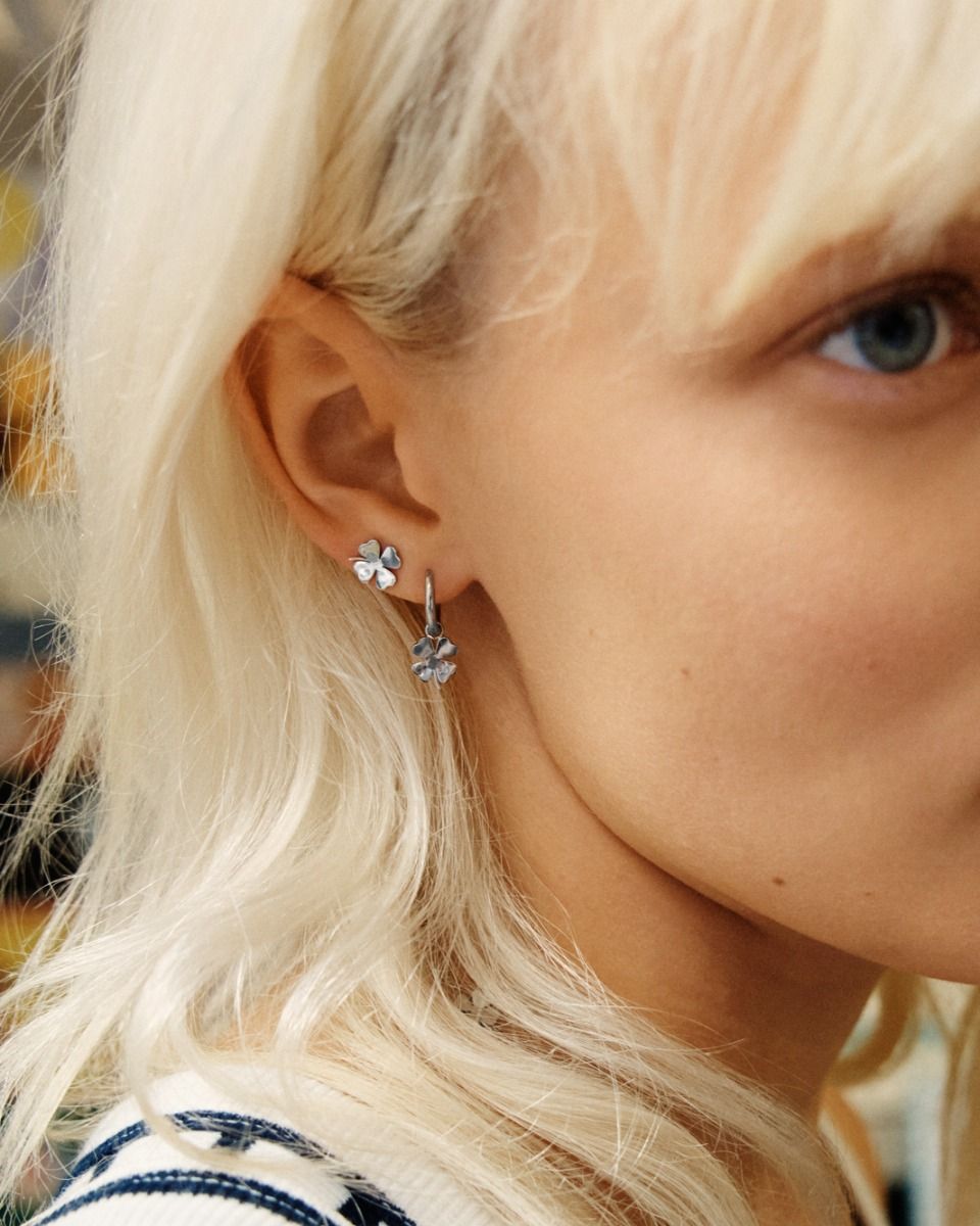 Lucky Hoops Mini Steel Ørepynt