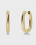 Modernist Hoops L Gold Ørepynt