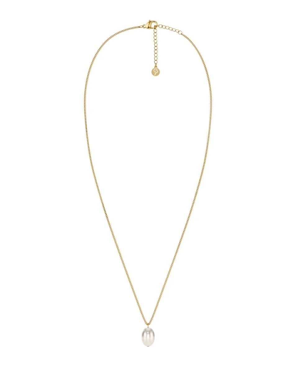Perla Necklace L Gold Smykke
