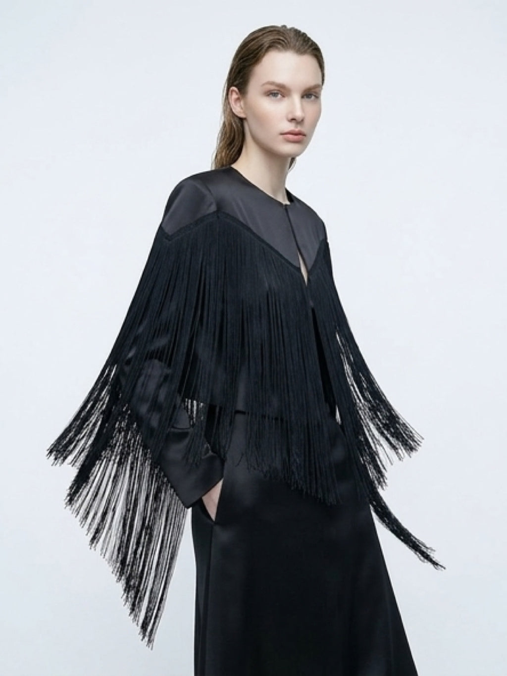 Iben Eva Fringe Jacket