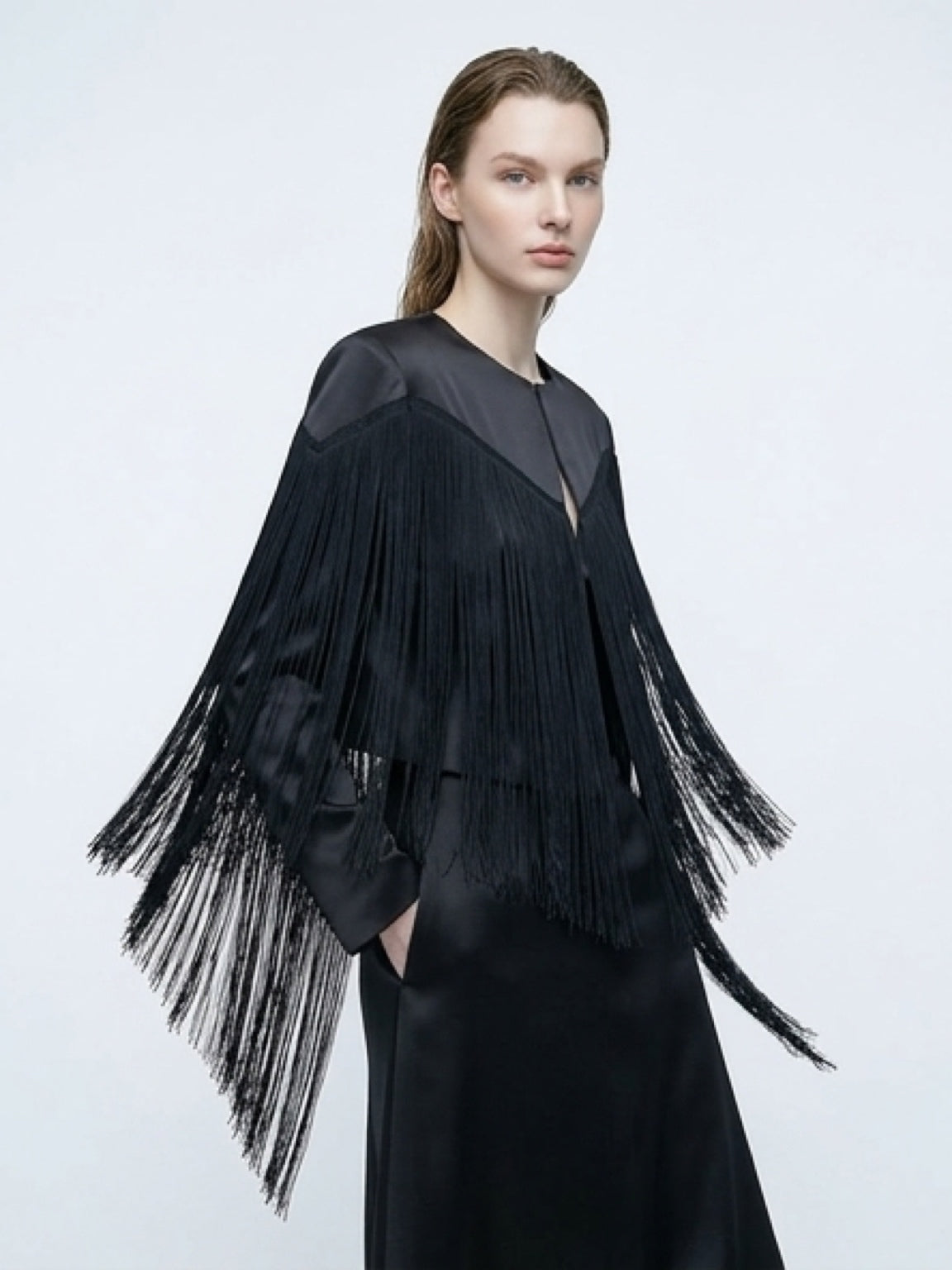 Iben Eva Fringe Jacket