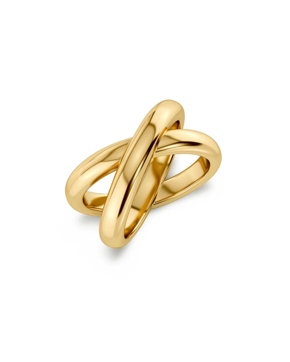 Alexa Ring L Gold Ring