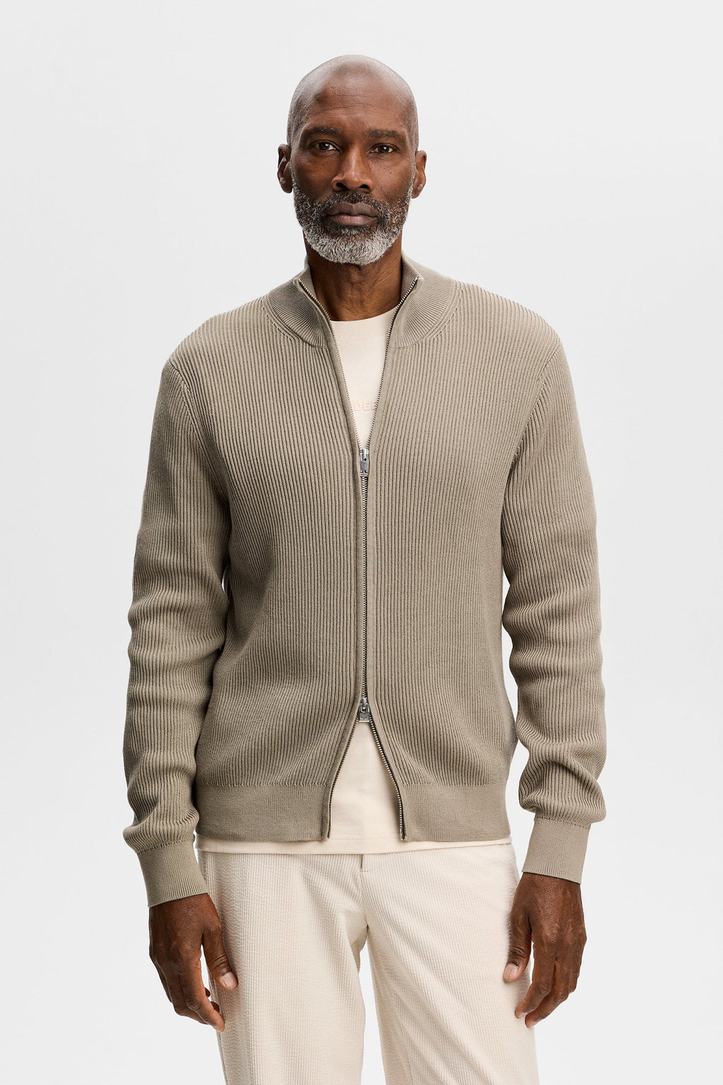 Alexis Full Zip Cardigan Genser