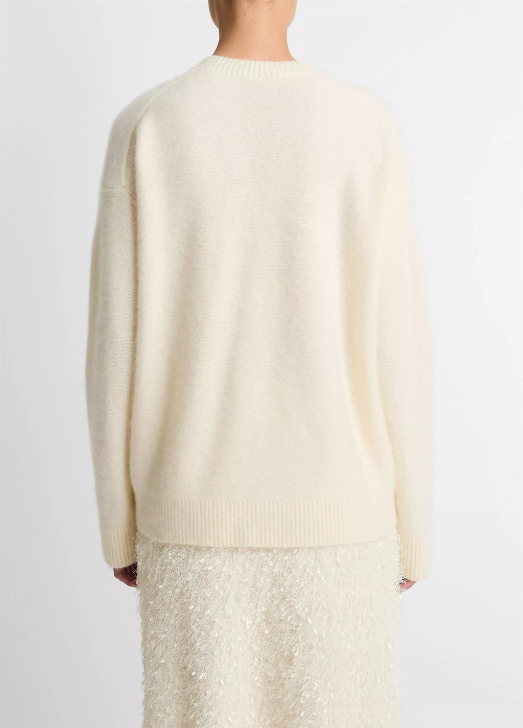Plush Cashmere Crew Neck Sweater