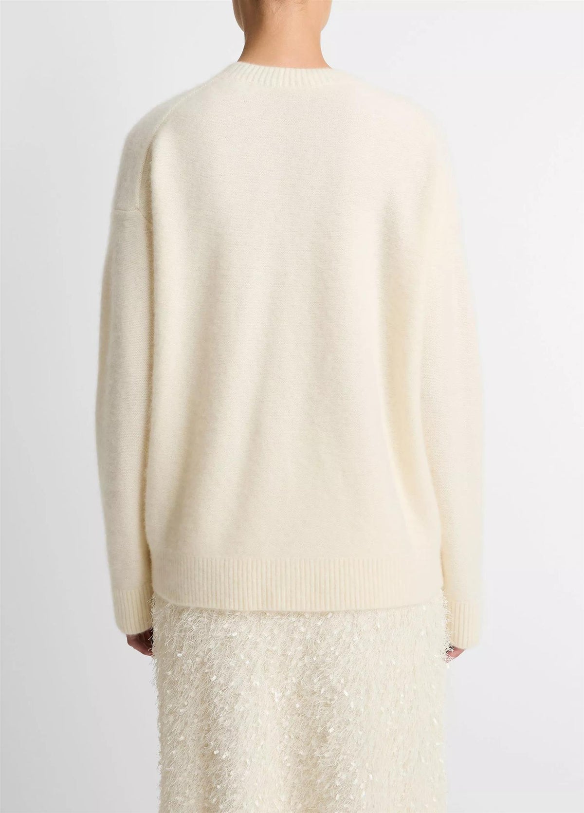 Plush Cashmere Crew Neck Sweater