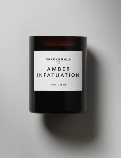 Scented Candle 270g - Amber Infatuation