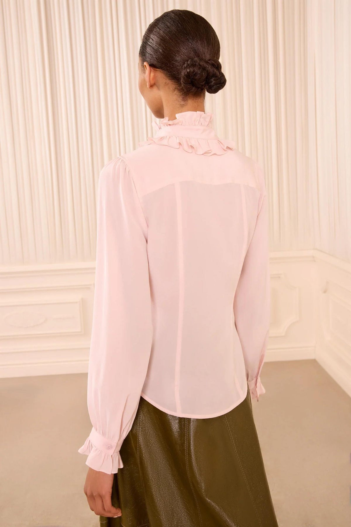 Catroux LS Silk Blouse