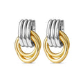 Nea - Duo Hoop Earrings Stainless Steel