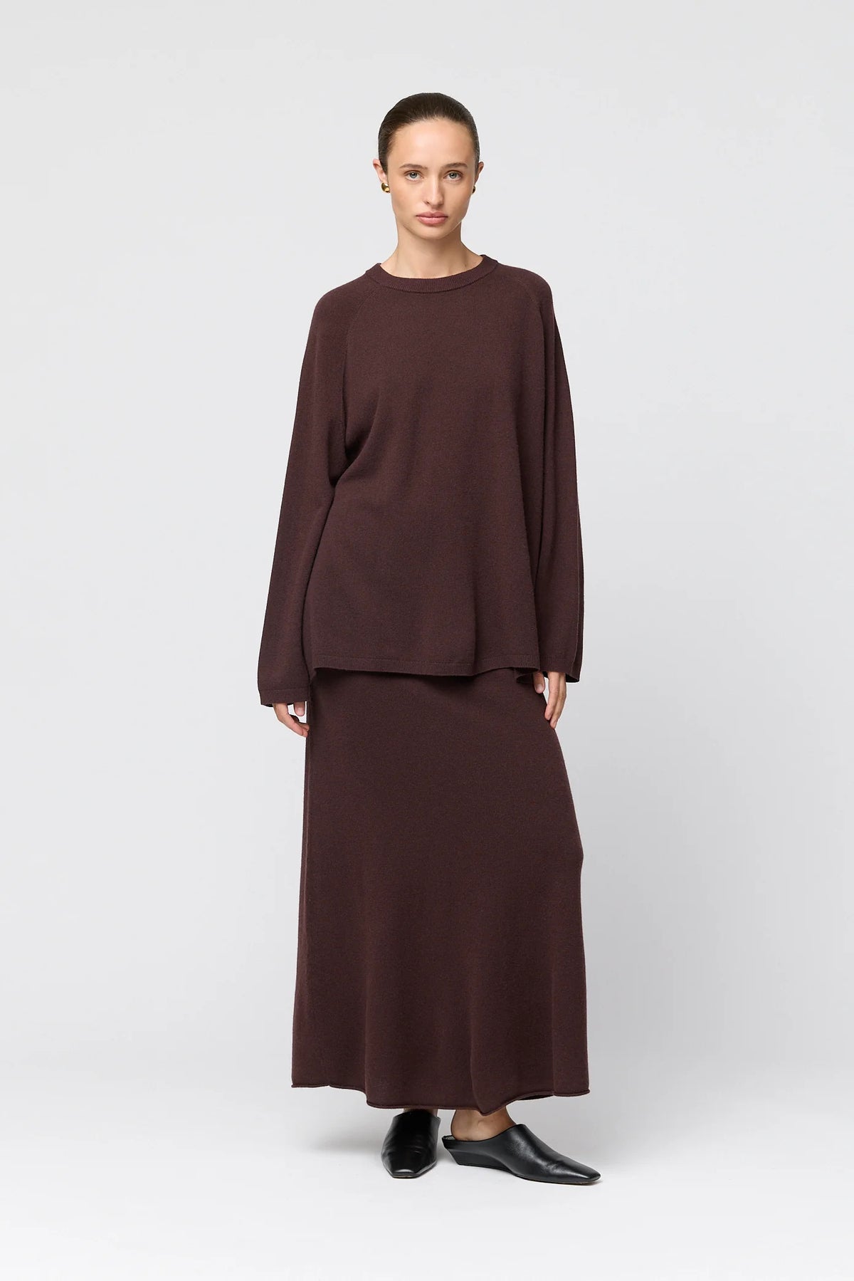 Roma Wool Skirt