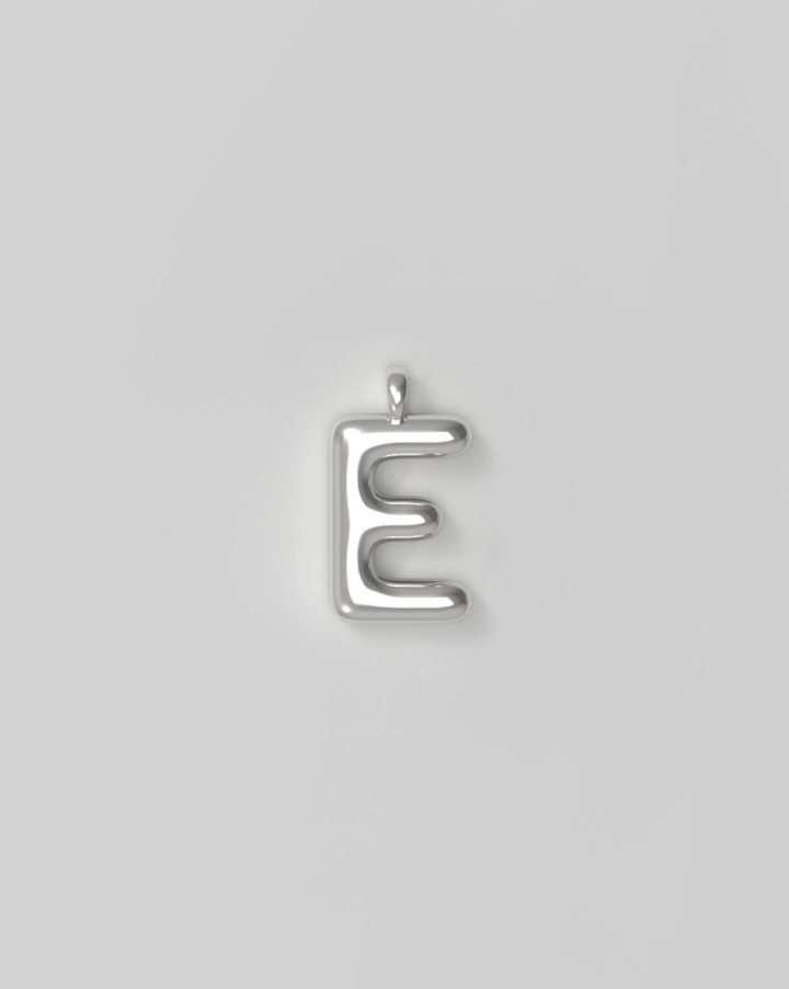 Letter Charm Small - E