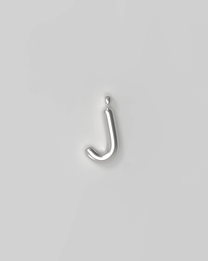 Letter Charm Small - J