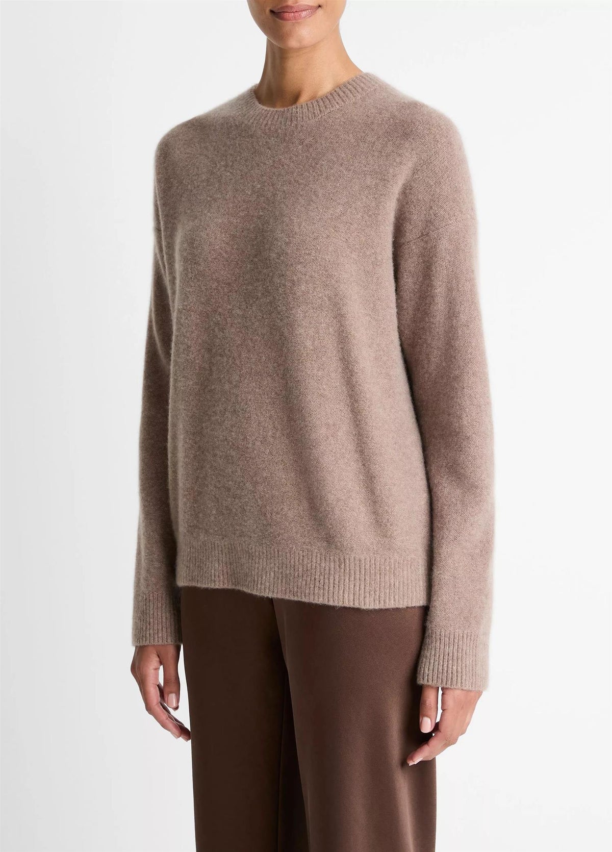 BOILED CASHMERE CREW