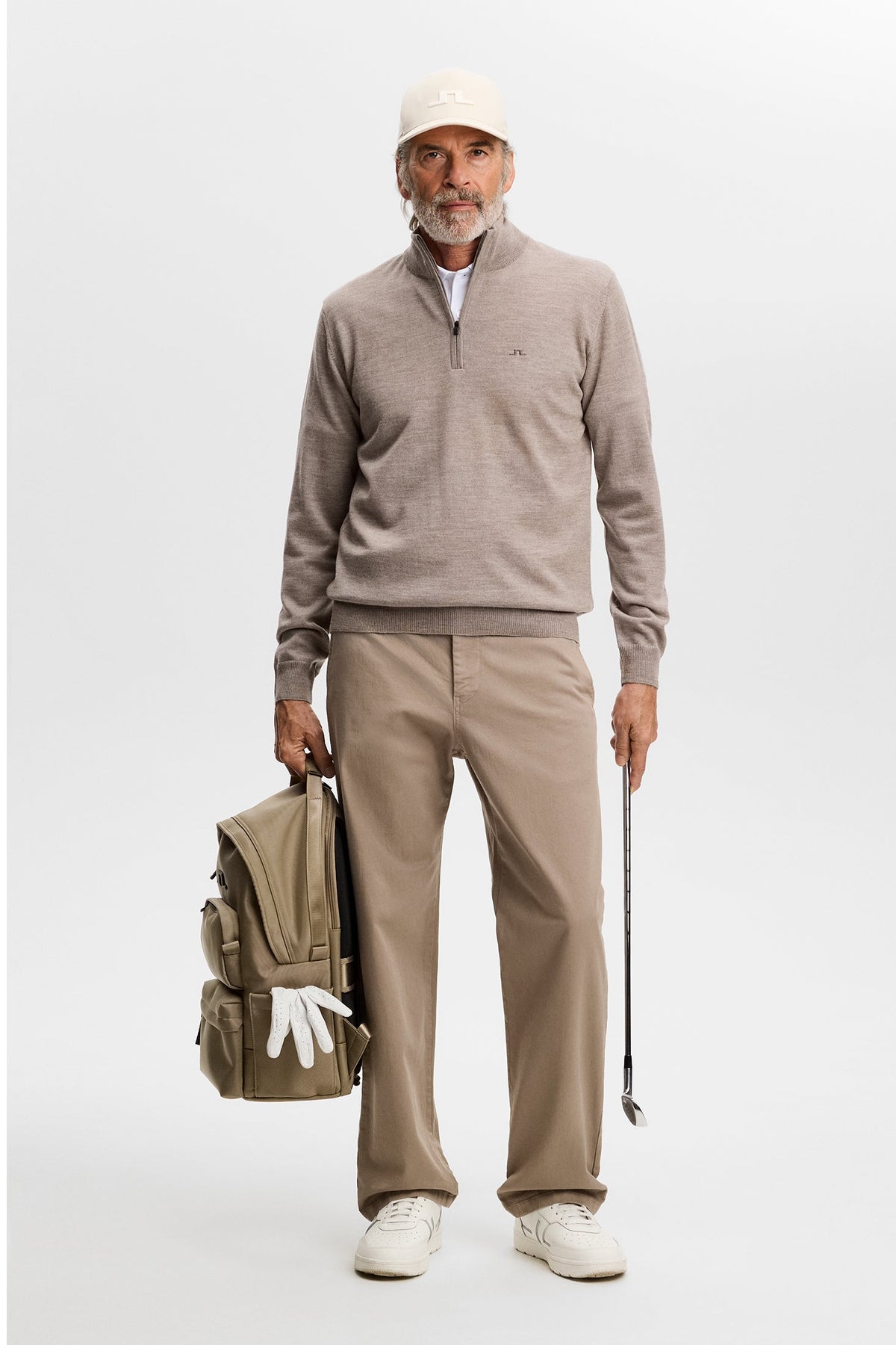 Kiyan Quarter Zip Sweater Genser