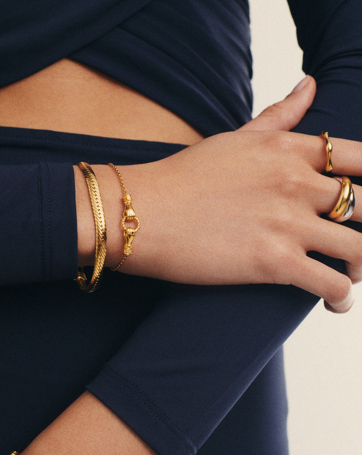 HARRIS REED IN GOOD HANDS SLIDER BRACELET Armbånd