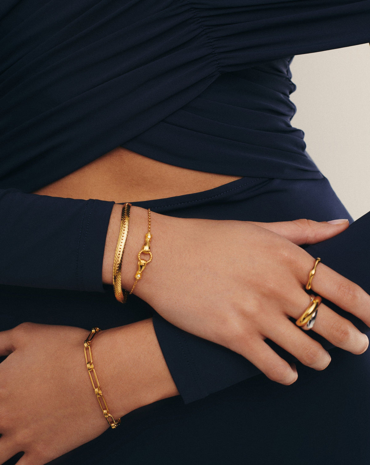 HARRIS REED IN GOOD HANDS SLIDER BRACELET Armbånd
