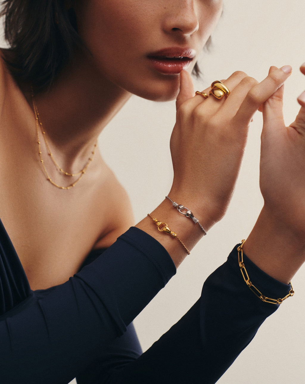 HARRIS REED IN GOOD HANDS SLIDER BRACELET Armbånd