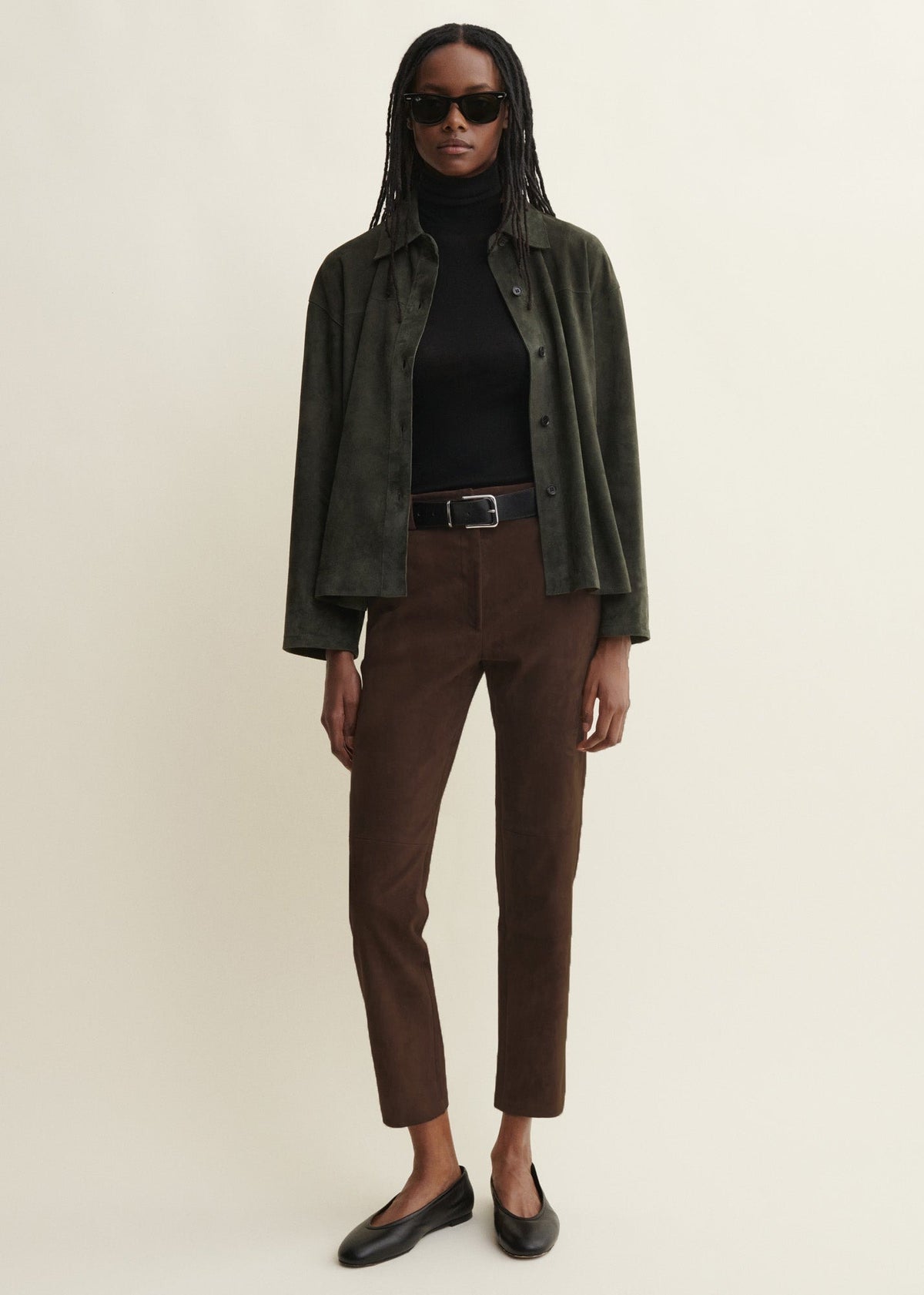 JEN Stretch Suede Bukser