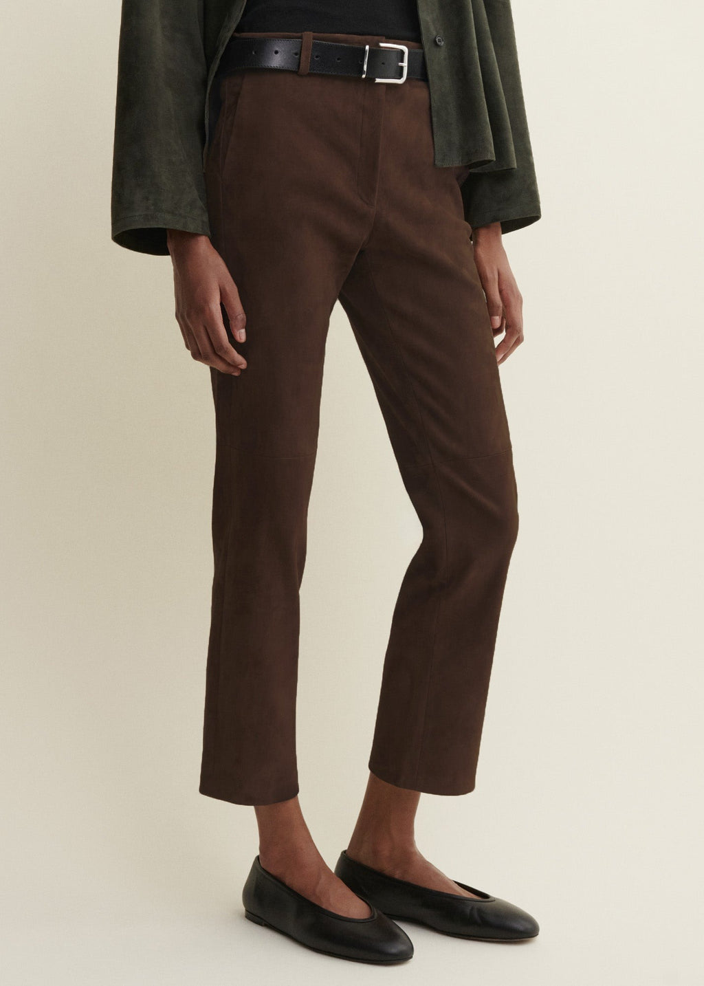 JEN Stretch Suede Bukser