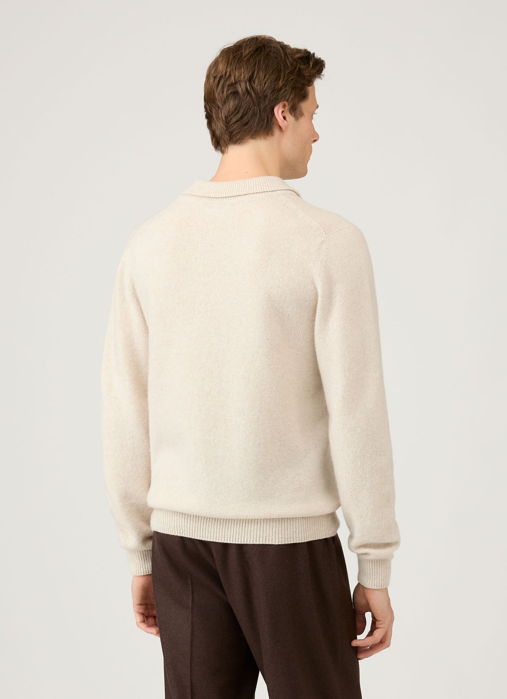 Lambswool Polo Genser