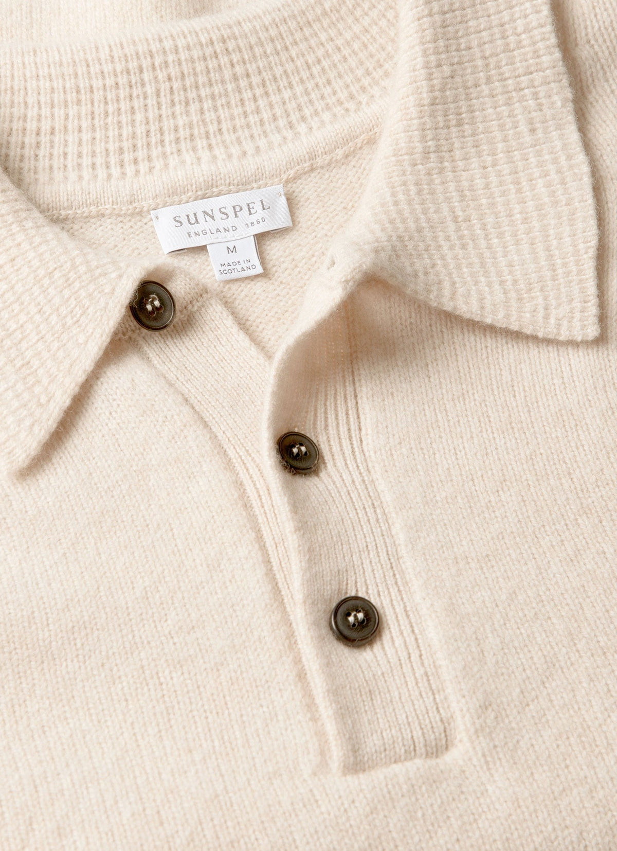 Lambswool Polo Genser