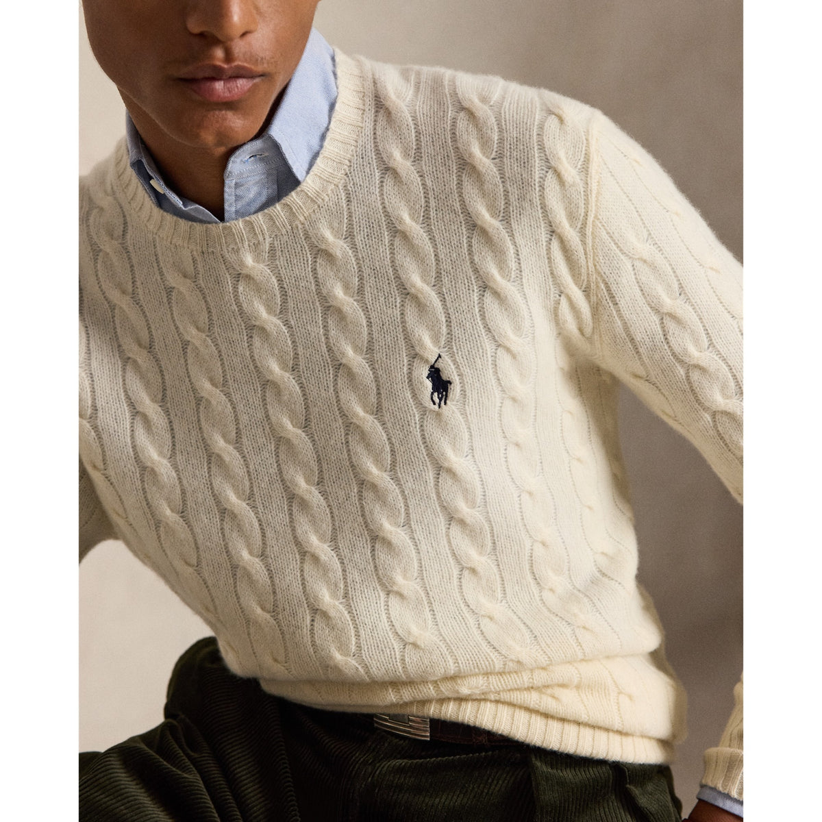 Lscablecnpp-Long Sleeve-Pullover Genser