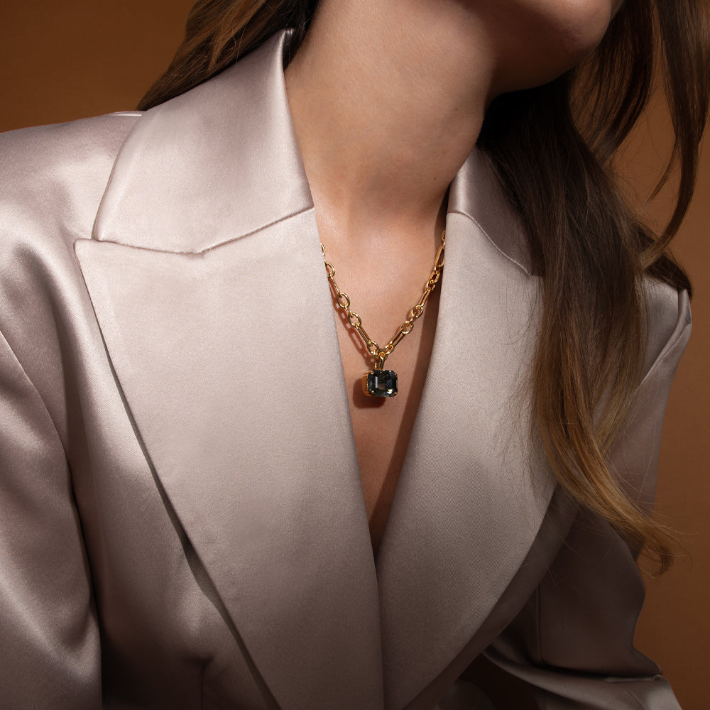 LYDIA CHAIN NECKLACEGOLD Smykke